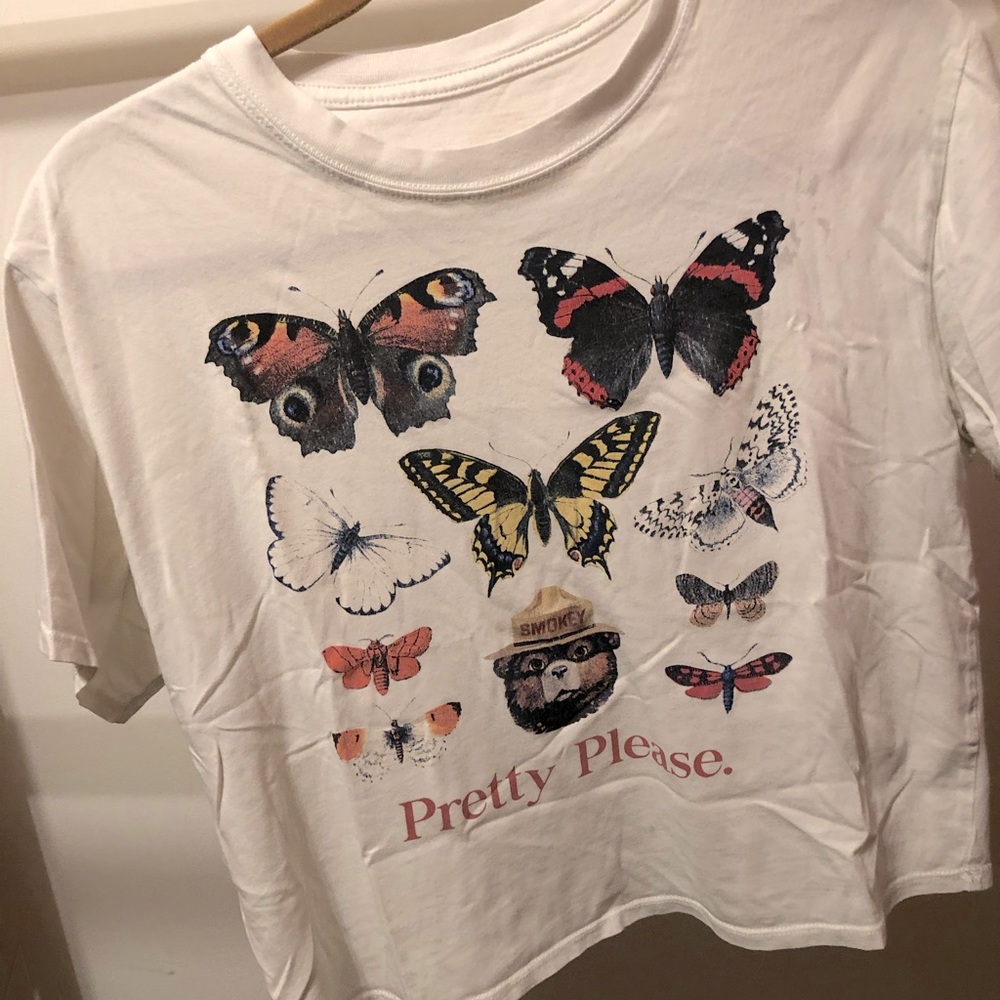 Smokey The Bear “pretty please” shirt